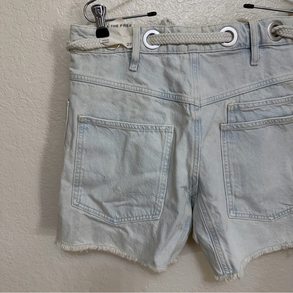 New Free People We The Free Moxie Barrel Shorts - Picture 11 of 13